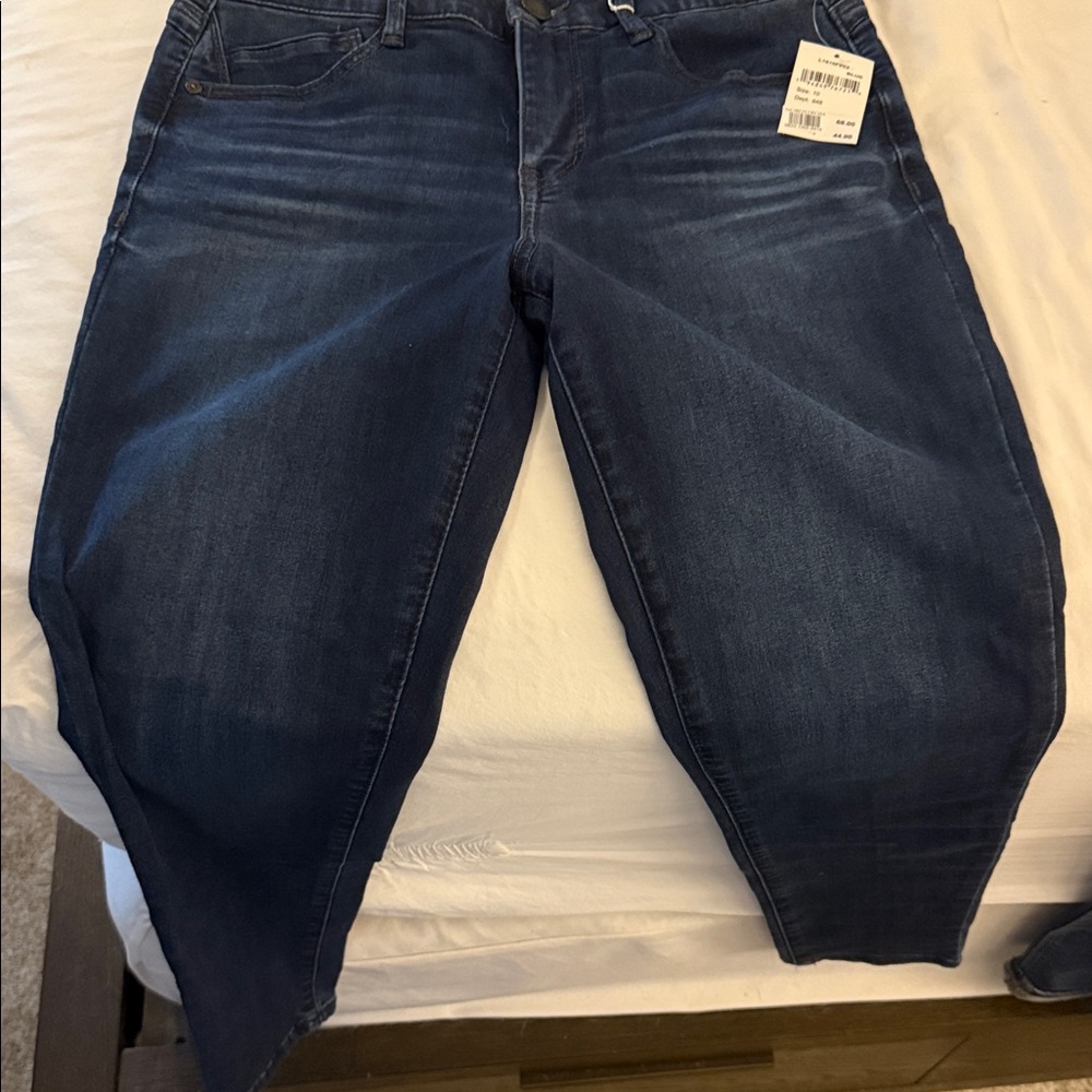 Wit & Wisdom Women's Dark Blue Skinny Jeans